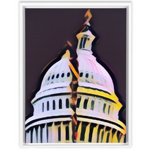 Load image into Gallery viewer, Crack House Framed Canvas Wraps