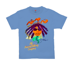 Load image into Gallery viewer, 3Peace Whole Wing Flower T-Shirt (AACC and Mile$ Mu$ic Collaboration)