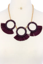 Load image into Gallery viewer, Fashion chunky stylish necklace and earring set