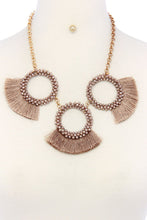 Load image into Gallery viewer, Fashion chunky stylish necklace and earring set