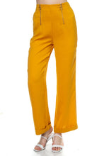 Load image into Gallery viewer, Double O-ring Zipper Up Pants