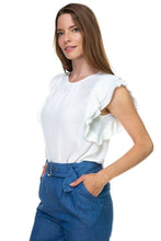 Load image into Gallery viewer, Accordion Pleated Short Sleeve Shirt