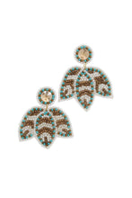Load image into Gallery viewer, Seed Bead Post Drop Earring