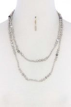 Load image into Gallery viewer, Beaded Fashion Long Necklace And Earring Set