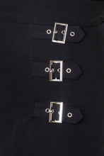 Load image into Gallery viewer, Plus Size Halter Buckle Hip Mini Dress