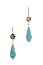 Load image into Gallery viewer, Teardrop Shape Dangle Drop Earring