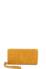 Load image into Gallery viewer, Designer Fashion Solid Color Wallet With Hand Strap