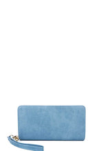 Load image into Gallery viewer, Designer Fashion Solid Color Wallet With Hand Strap