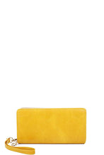 Load image into Gallery viewer, Designer Fashion Solid Color Wallet With Hand Strap