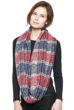 Load image into Gallery viewer, Plaid Infinity Scarf