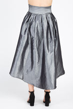Load image into Gallery viewer, Taffeta High-low Skirt