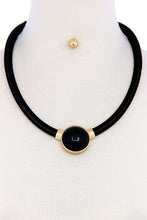Load image into Gallery viewer, Stylish Modern Choker Necklace And Earring Set
