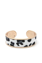Load image into Gallery viewer, Animal Print Metal Cuff Bracelet