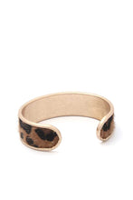 Load image into Gallery viewer, Animal Print Metal Cuff Bracelet