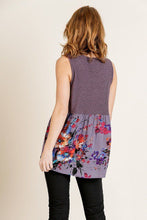 Load image into Gallery viewer, Sleeveless Waffle Knit Round Neck Tank Top