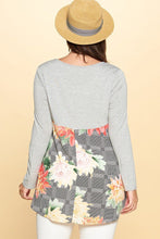 Load image into Gallery viewer, Melange Knit Loose-fit Top