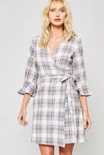 Load image into Gallery viewer, A Plaid Woven Dress