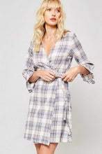 Load image into Gallery viewer, A Plaid Woven Dress