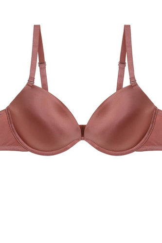 Shinny Push-up Plunge Bra