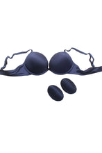 Load image into Gallery viewer, Shinny Push-up Plunge Bra