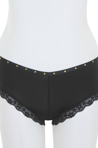 Cut Out Lace Back Hipster