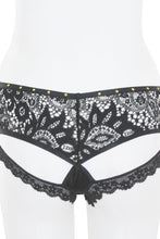 Load image into Gallery viewer, Cut Out Lace Back Hipster