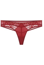 Load image into Gallery viewer, Open Cage Back Thong W/ Mesh