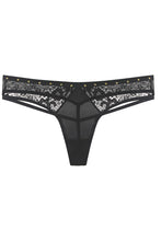 Load image into Gallery viewer, Open Cage Back Thong W/ Mesh