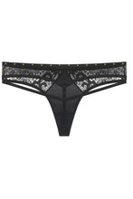 Load image into Gallery viewer, Open Cage Back Thong W/ Mesh