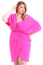 Load image into Gallery viewer, Woven Fabric Stretch Dress