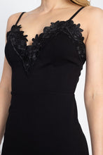 Load image into Gallery viewer, Floral Lace Embroidered Mini Dress