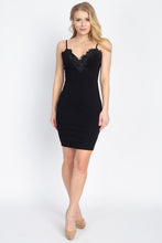 Load image into Gallery viewer, Floral Lace Embroidered Mini Dress