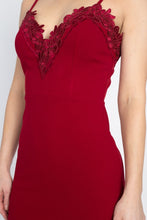 Load image into Gallery viewer, Floral Lace Embroidered Mini Dress