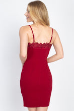 Load image into Gallery viewer, Floral Lace Embroidered Mini Dress