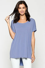 Load image into Gallery viewer, Scoop Neckline Cupro Solid Top