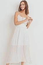 Load image into Gallery viewer, Ruffled Edges Spaghetti Strap Dress