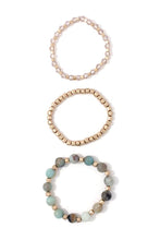 Load image into Gallery viewer, Beaded Stretch Bracelet Set