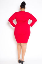 Load image into Gallery viewer, Colorblock Bodycon Dress