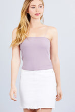 Load image into Gallery viewer, Elastic Strap Heavy Rib Tube Top