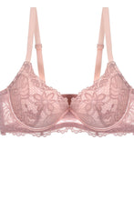 Load image into Gallery viewer, Two Tone Floral Lace Push Up Bra