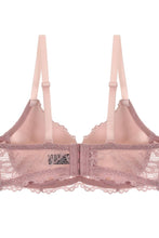 Load image into Gallery viewer, Two Tone Floral Lace Push Up Bra