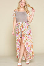 Load image into Gallery viewer, Plus Size Solid Jersey Maxi Romper