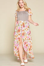 Load image into Gallery viewer, Plus Size Solid Jersey Maxi Romper