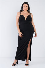 Load image into Gallery viewer, Plus Size Sexy Floor Length Dress