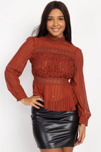 Load image into Gallery viewer, Shadow Stripe Embroidered Shirt