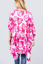 Load image into Gallery viewer, Slide Slit Print Kimono Cardigan