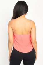 Load image into Gallery viewer, Scallop Opening Cami Top