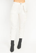 Load image into Gallery viewer, Chain Cargo Twill Jogger Pants