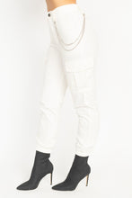 Load image into Gallery viewer, Chain Cargo Twill Jogger Pants