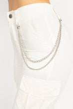 Load image into Gallery viewer, Chain Cargo Twill Jogger Pants